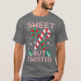 T-shirt Sucré mais tordu Sucre de canne sucré bonbon Chris