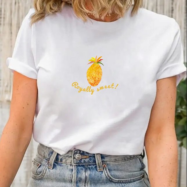 T-shirt Sucré Royale Fruit Coloré D'été  (Créateur téléchargé)