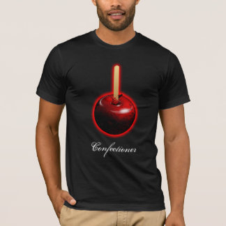 T-shirt Sucrerie Apple brillante rouge - personnalisable