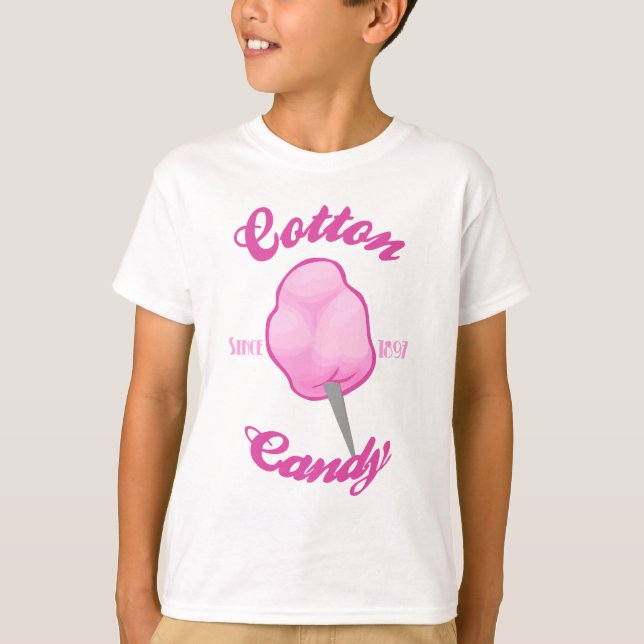T-shirt Sucrerie de coton (Devant)