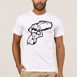 T-shirt Sucrerie de coton ici