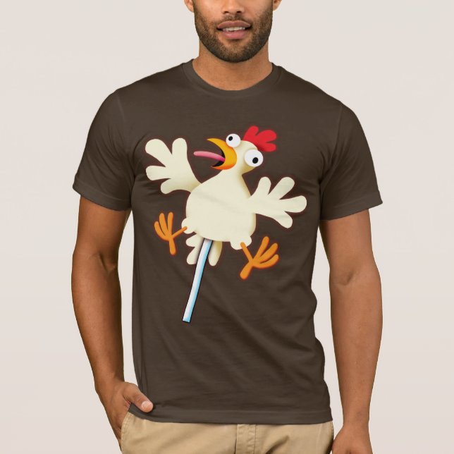T-shirt Sucrerie de poulet ! (Devant)