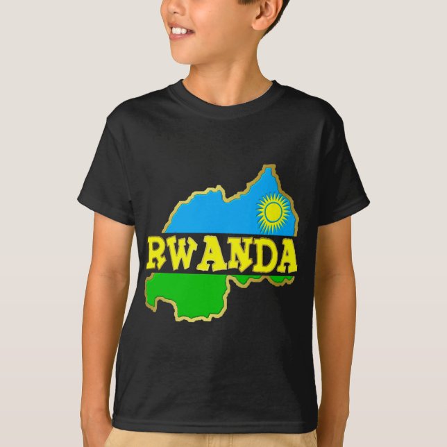 T-shirt Sucreries 2 du Rwanda (Devant)