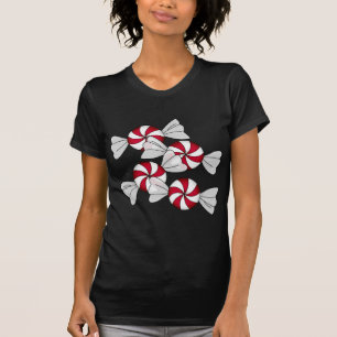 T-shirt Sucreries de menthe poivrée