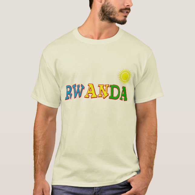 T-shirt Sucreries du Rwanda (Devant)
