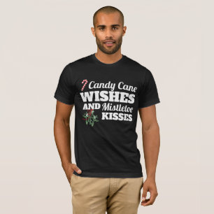 T-shirt Sucres de canne et Mistletos Baisers Noël G