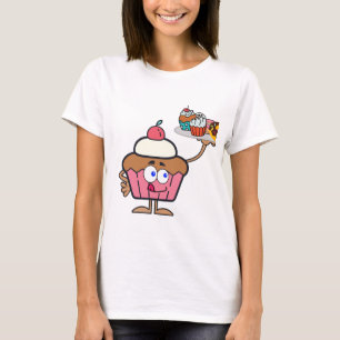 T-shirt Sucres de cupcake Votre Jour