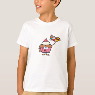 T-shirt Sucres de cupcake Votre Jour