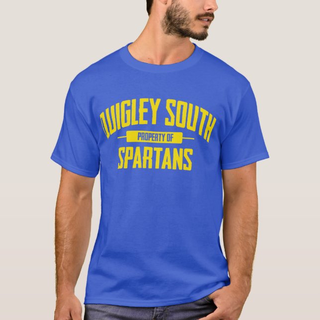 T-shirt Sud de Quigley - (école maintenant fermée) (Devant)