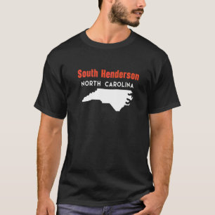 T-shirt Sud Henderson Caroline du Nord États-Unis État Amé