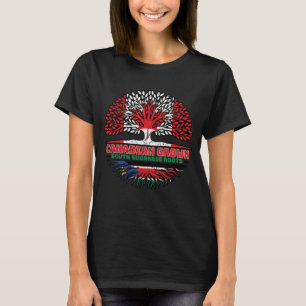 T-shirt Sud-Soudan Sud Soudan Canada Arbre