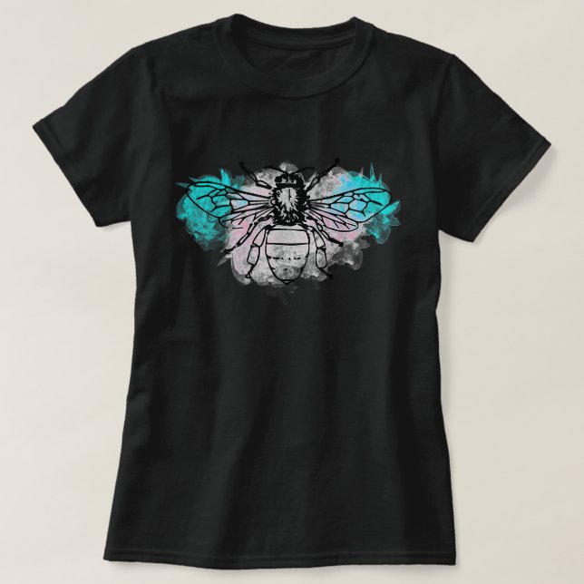 T-shirt Sudden Cardiac Arrest Survivor, red-ribbon butterf (Design devant)