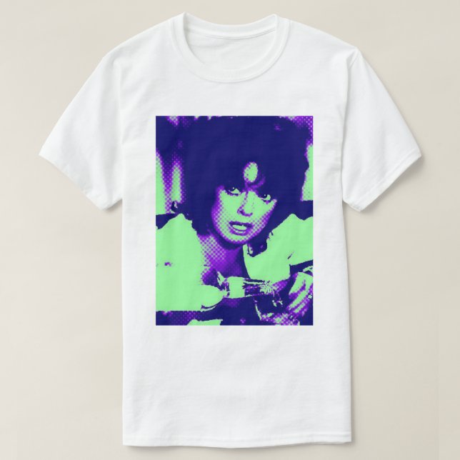 T-shirt Sue Main Ellen Femme Ewing Awesome Pour Fan De Mus (Design devant)
