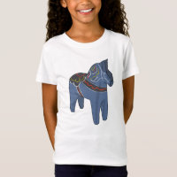 Suède Dala Horse Dalecarlian suédois