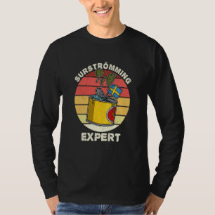 T-shirt Suède spécialité de poisson suédois Surstromming p