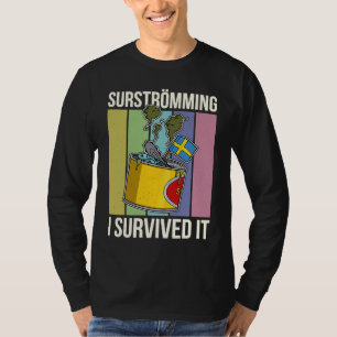 T-shirt Suède spécialité de poisson suédois Surstromming p