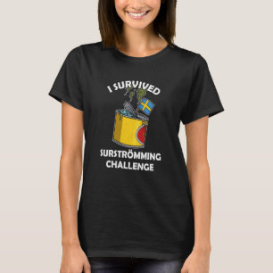 T-shirt Suède spécialité de poisson suédoise Surstromming