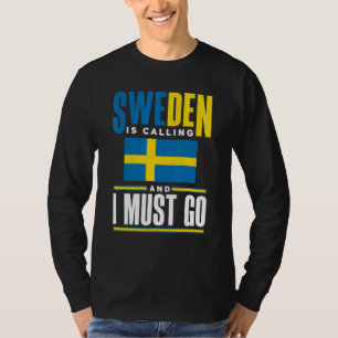 T-shirt Suède suédois Drapeau de la Suède La Suède vous ap