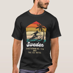 T-shirt Suède surstromme fika hôtel de glace