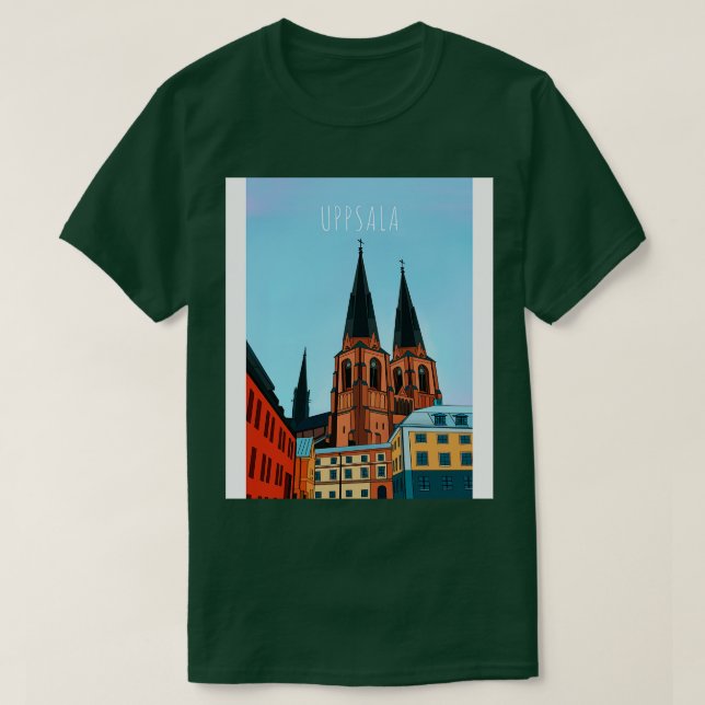 T-shirt Suède Uppsala (Design devant)