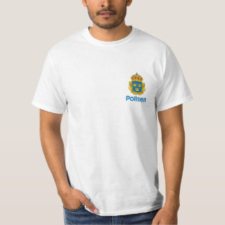 T-shirt suédois de police