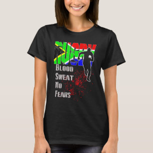 T-shirt Sueur De Sang De Rugby Sans Craintes Scrum Maul Et