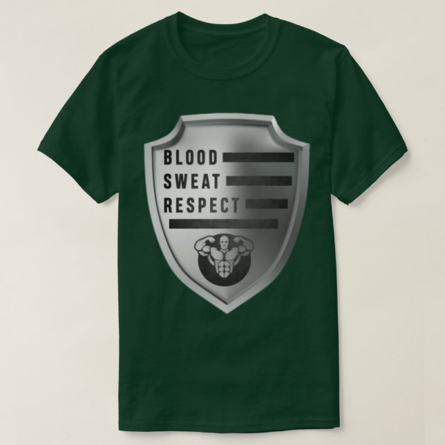 T-shirt Sueur de sang et respect (Design devant)