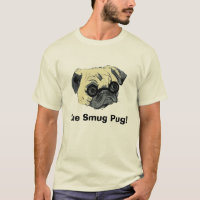 T-shirt suffisant drôle de chien de carlin