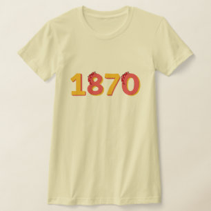 T-shirt Suffrage féminin 1870 Féminisme