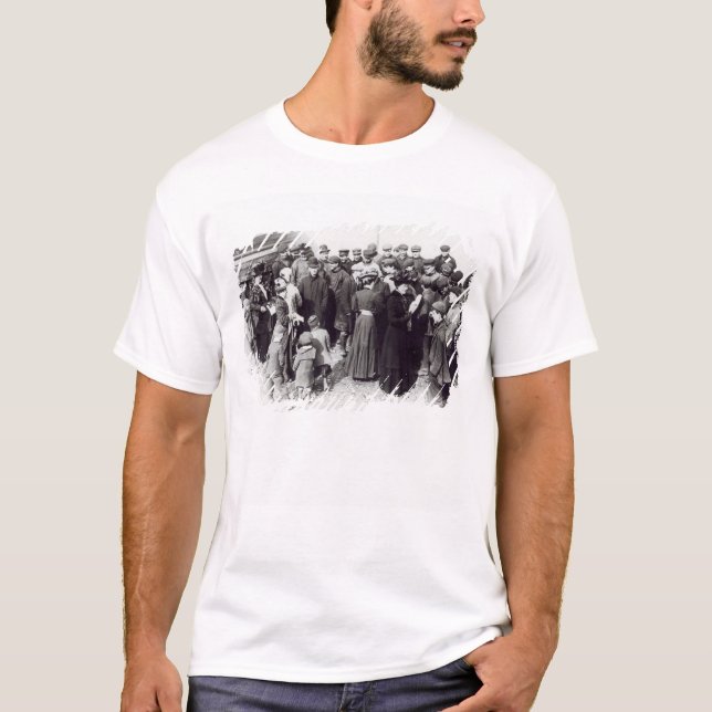 T-shirt Suffragettes en Hastings, 1908 (Devant)