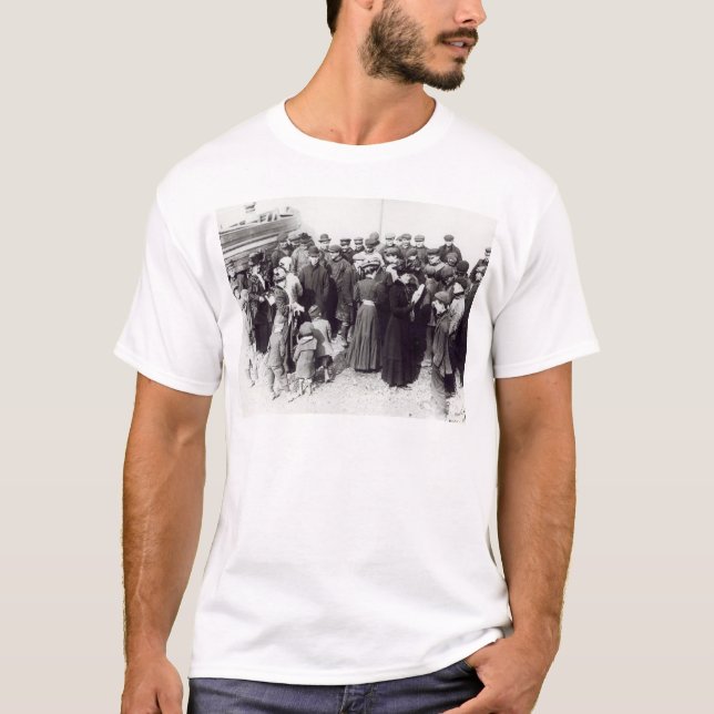 T-shirt Suffragettes en Hastings, 1908 (Devant)