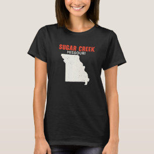T-shirt Sugar Creek Missouri USA State America Travel Miss