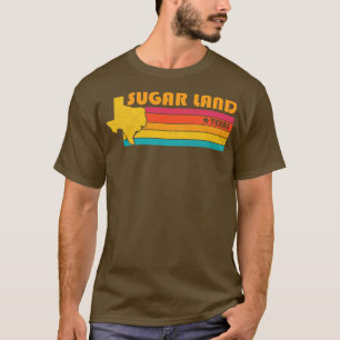 T-shirt Sugar Land Texas Vintage Souvenir déshabillé