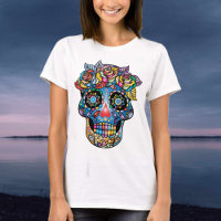 Sugar Skull style art mexicain