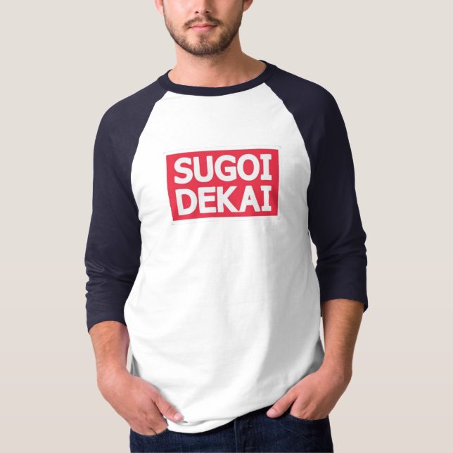 T-shirt Sugoi Sekai (Devant)