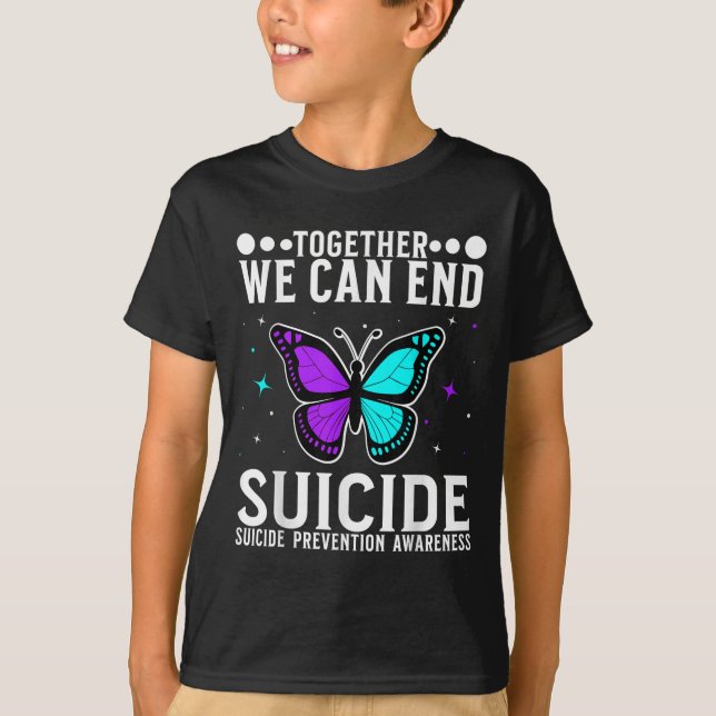T-shirt Suicide Awareness Suprt Suicide Prevention Awarene (Devant)