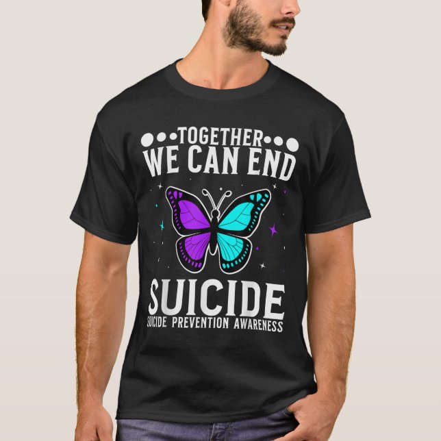 T-shirt Suicide Awareness Suprt Suicide Prevention Awarene (Devant)