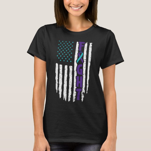T-shirt Suicide Depression Design For A Prevention Awarene (Devant)