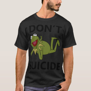 T-shirt Suicide du mème de Kermit