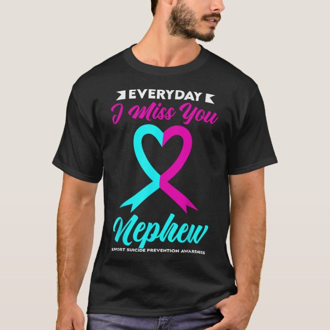T-shirt Suicide Prevention Awareness Aunts  (Devant)