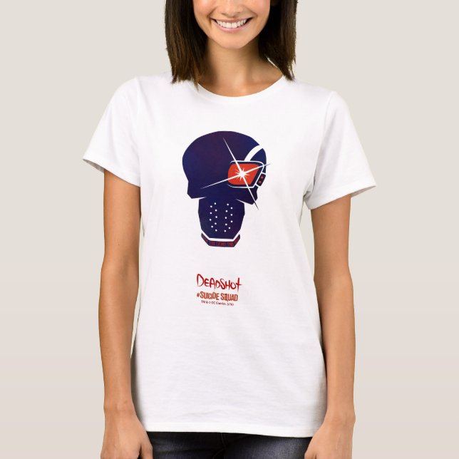 T-shirt Suicide Squad | Deadshot Head Icon (Devant)
