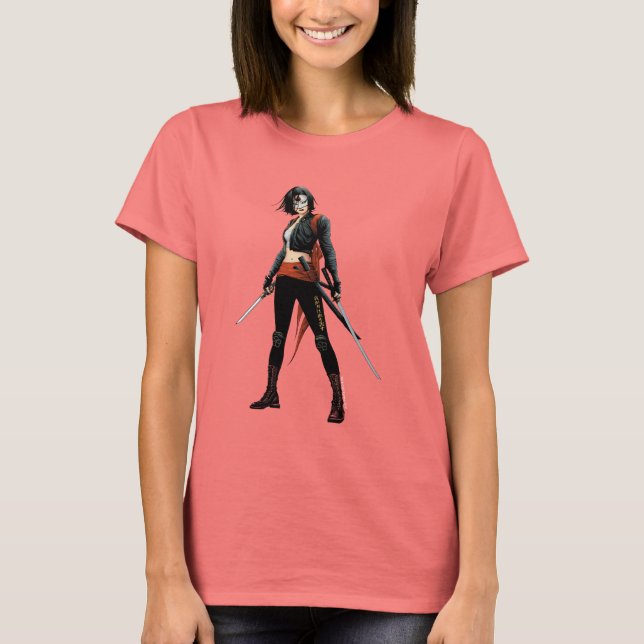 T-shirt Suicide Squad | Katana Comic Book Art (Devant)