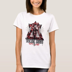 T-shirt Suicide Squad Pretty Crazy Squad Girls