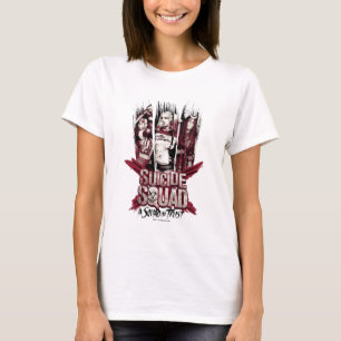 T-shirt Suicide Squad   Squad Girls "In Squad We Trust"