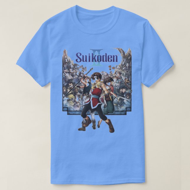 T-shirt Suikoden 2 titre (Design devant)