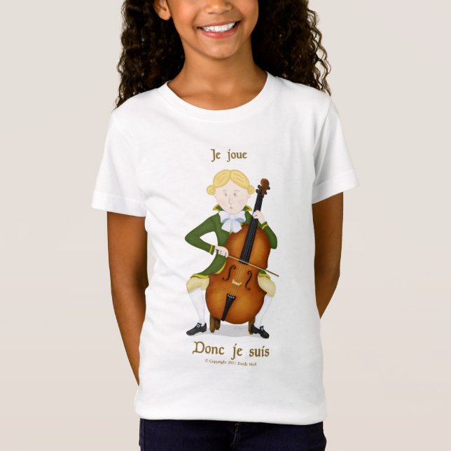 T-Shirt Suis de je de donc de joue de Je (Devant)