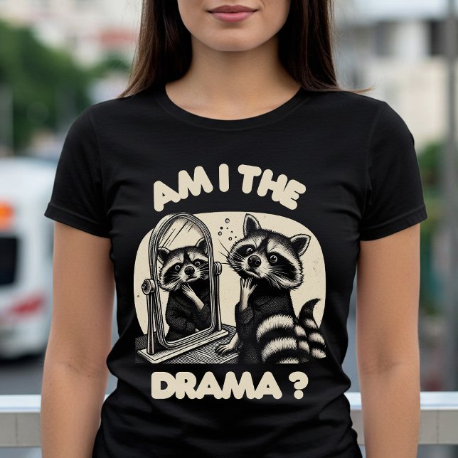 T-shirt Suis-je le drame ? (Créateur téléchargé)