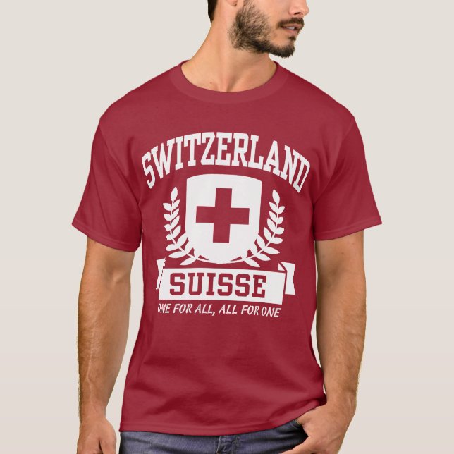 T-shirt Suisse (Devant)