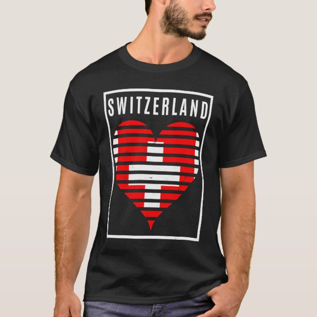 T-shirt Suisse (Devant)