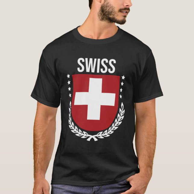 T-shirt Suisse 2 (Devant)